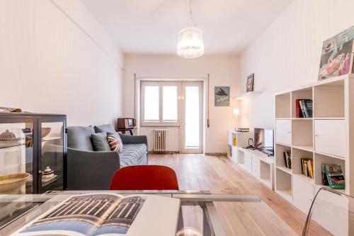 Retro design flat near Vaticano