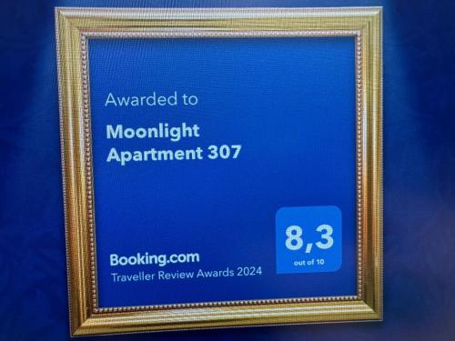 Moonlight Apartment 307の見取り図または間取り図