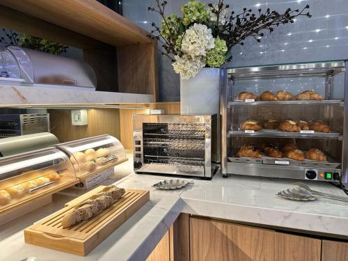 Dapur atau dapur kecil di Hotel Bolzano