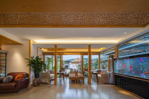 Zona de estar de Wang Yun Residence Boutique Homestay
