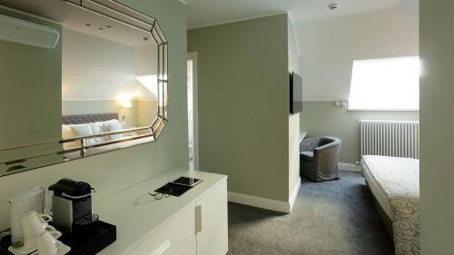 Koupelna v ubytování Camin Hotel Luino