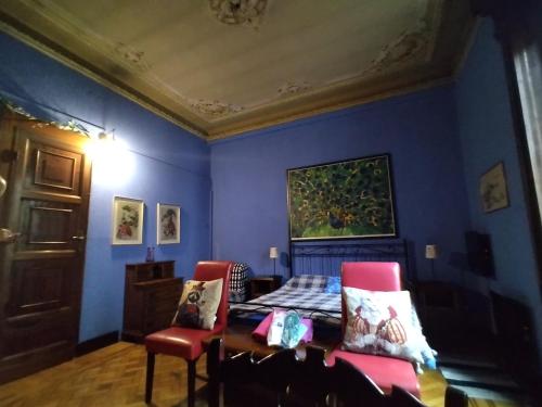 Posezení v ubytování B&B Amarantha Gothica Genoa