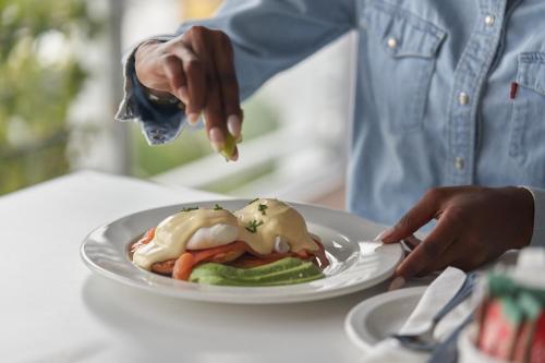 公寓式酒店内部或周边提供的食物