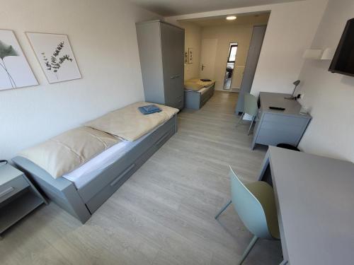 Ruang duduk di Guesthouse WI rooms