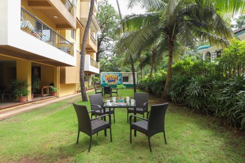 Zahrada ubytování Veera Strand Park Serviced Apartments near Calangute