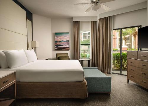 Cama ou camas em um quarto em Caribe Royale Orlando