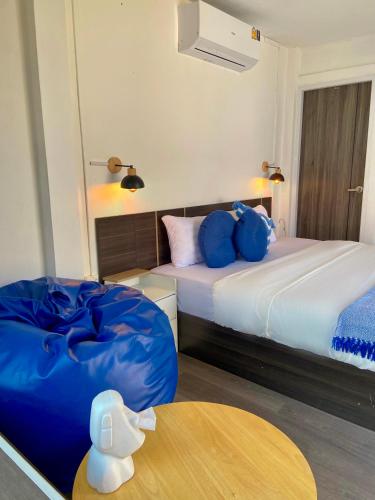 Letto o letti in una camera di 17Stories 1