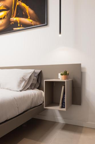 Posezení v ubytování Luxury Station Suite