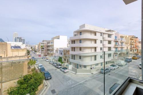 Ein allgemeiner Blick auf Is-Swieqi oder ein Stadtblick von der Ferienwohnung aus