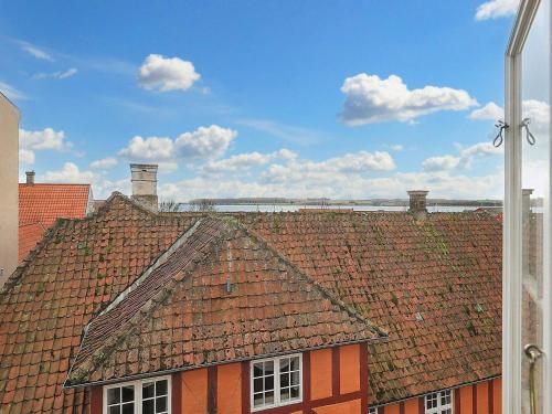 a view of a roof of a building at 4 star holiday home in Faaborg-By Traum in Fåborg