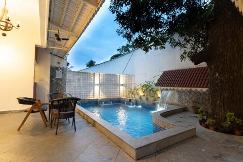 Bazén v ubytovaní Villa Olive goa ( OV private pool villas ) alebo v jeho blízkosti