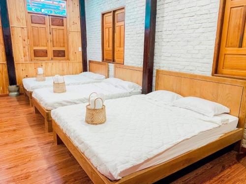 Vui Homestayにあるベッド