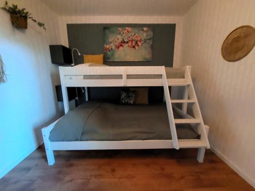Palanda nebo palandy na pokoji v ubytování Nordsee Urlaubsparadies