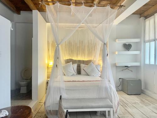 Cama o camas de una habitación en Casa Kai