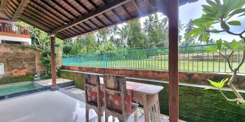 Pandawa Villas Ubudの敷地内または近くにあるプール
