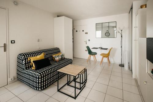 Cosy T1, à 10 minutes à pieds des plages