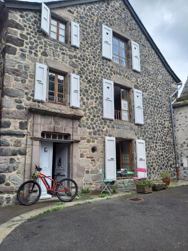 Bygningen som feriehuset ligger i