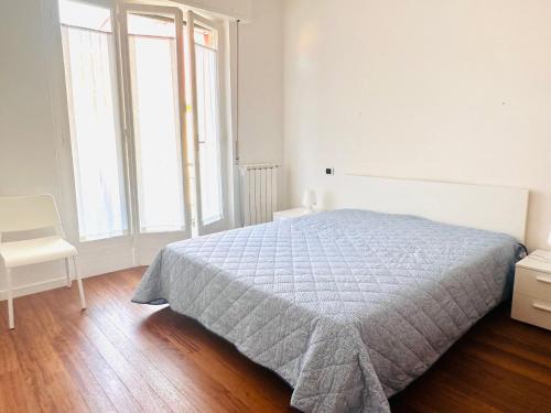Ένα ή περισσότερα κρεβάτια σε δωμάτιο στο La Perla del Mare, Lerici