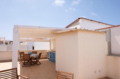Μπαλκόνι ή βεράντα στο Casa Greta a due passi dal mare
