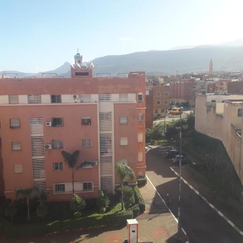 a view from the balcony of a building at ديار المنصور بني ملال المغرب in Beni Mellal