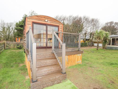 Κήπος έξω από το Tal Sarn Shepherd Hut
