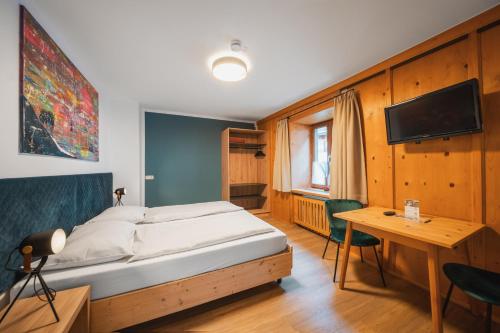 Postel nebo postele na pokoji v ubytování Gästehaus Johanna Self-Check-In