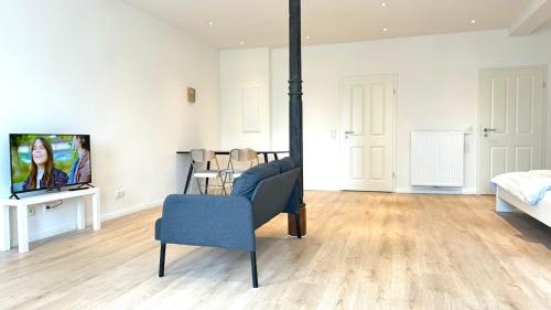 Μια τηλεόραση ή/και κέντρο ψυχαγωγίας στο ProStay Apartments - nahe Itzehoe
