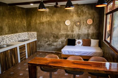 Postel nebo postele na pokoji v ubytování Casa Majeva Punta Conejo