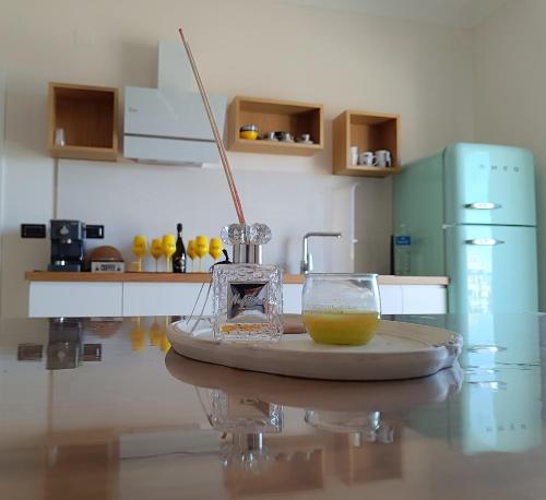 Stefanelli Tropea Homeにあるキッチンまたは簡易キッチン