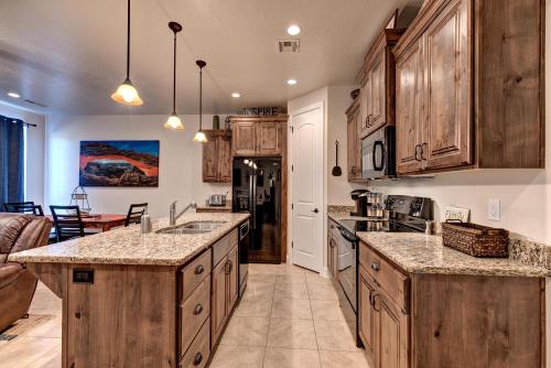 Dapur atau dapur kecil di Lovell's Loft