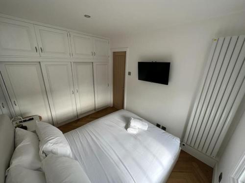 Ένα ή περισσότερα κρεβάτια σε δωμάτιο στο Apartment in Barnard Castle