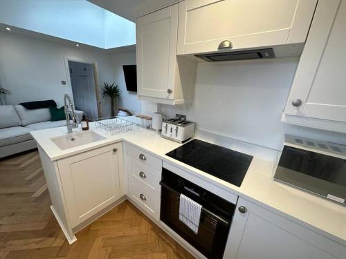Η κουζίνα ή μικρή κουζίνα στο Apartment in Barnard Castle