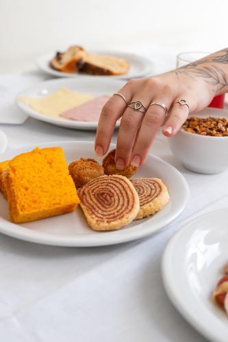 Mad på kroen eller i nærheden