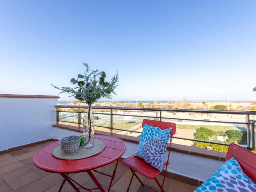 Μπαλκόνι ή βεράντα στο Holiday Home Mar by Interhome
