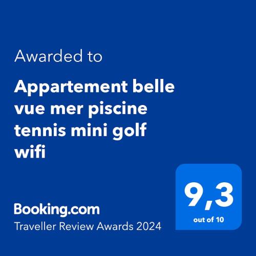 Photo de la galerie de l'établissement BARCARESA-Appartement belle vue mer piscine tennis mini golf wifi, au Barcarès
