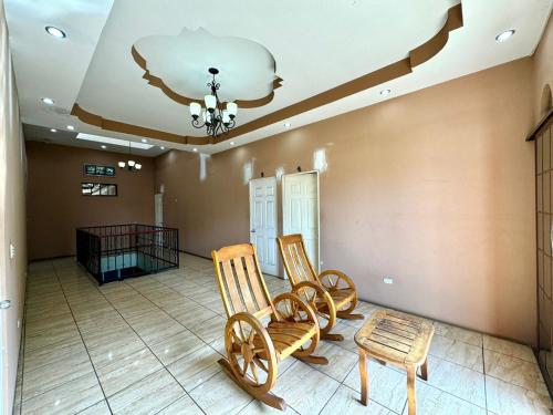 Posezení v ubytování Villalobos Hotel Managua