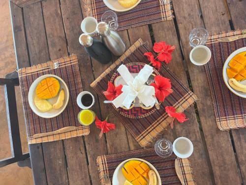 Jídlo v chaty nebo okolí