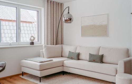 Χώρος καθιστικού στο Moderne Ferienwohnung