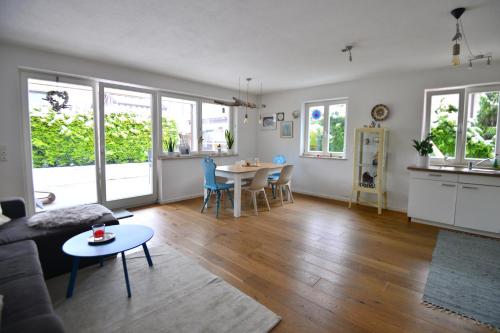 Χώρος καθιστικού στο Apartment on Zugspitzstrasse