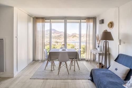 Photo de la galerie de l'établissement appartement 4 personnes, vue mer exceptionnelle, à Banyuls-sur-Mer