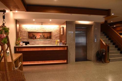 The lobby or reception area at King Hotel