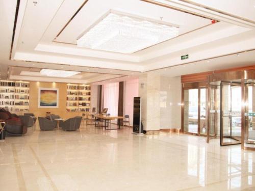 Χώρος καθιστικού στο GreenTree Inn Heze Danxian Shangmaocheng Business Branch