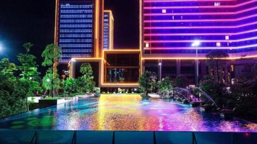 Bazén v ubytování Enping Yucca Hotel nebo v jeho okolí