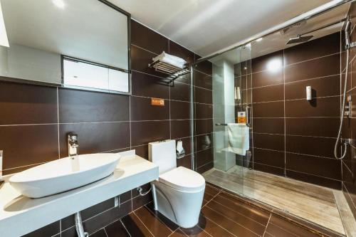 Ванная комната в IU Hotel Chongqing Jiangbei International Airport