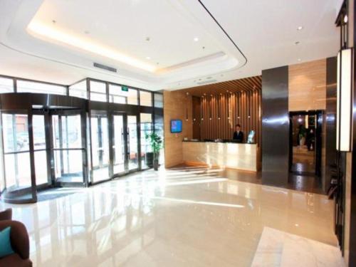 Lobbyn eller receptionsområdet på Jinjiang Inn Dalian Huanan Square Zhonghua Road