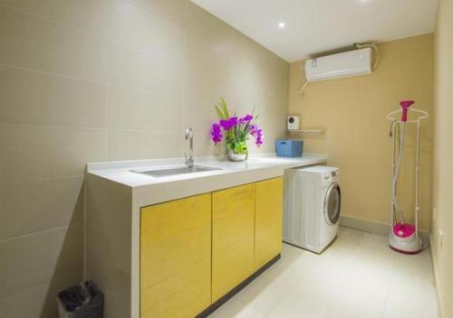 ห้องน้ำของ City Comfort Inn Wuhan High-speed Rail Zhongyuan Plaza