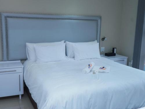Cama o camas de una habitación en Elam Guest House
