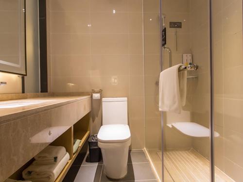 Phòng tắm tại City Comfort Inn Baise High Speed Railway Station
