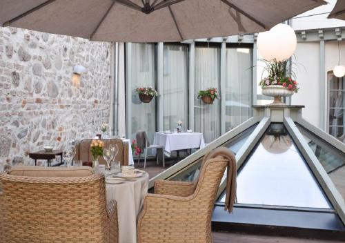 Zona de estar de Antonius Hotel
