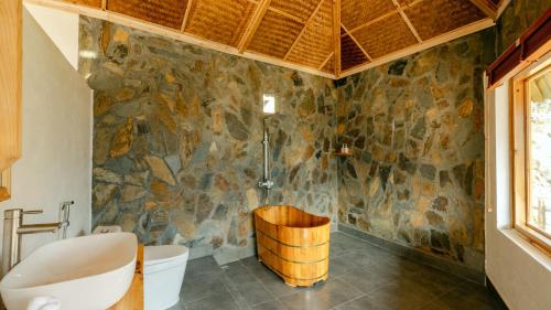 Koupelna v ubytování Supan Ecolodge